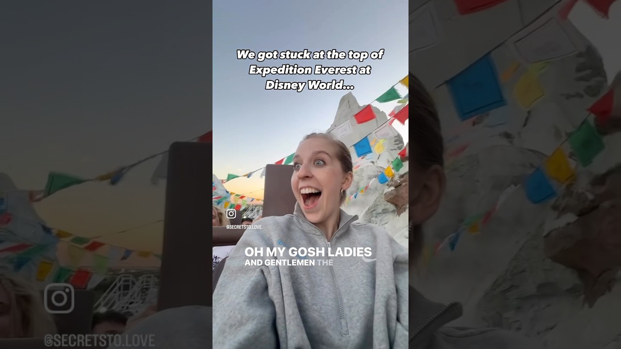 Seeing the Inside of Expedition Everest at Disney World 😱🤯 | Lexi Pratt