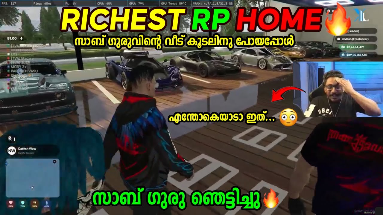 RICHEST RP HOME 😳🔥 വാസുവണ്ണൻ സാബ് ഗുരുവിന്റെ വീട് പാലുകാച്ചലിന് പോയപ്പോൾ