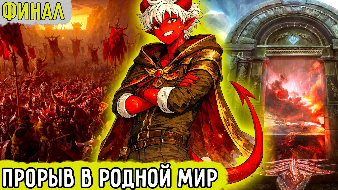 [По Ту Сторону Врат ФИНАЛ] Первый Прорыв В Родном Мире! | Озвучка Фанфика