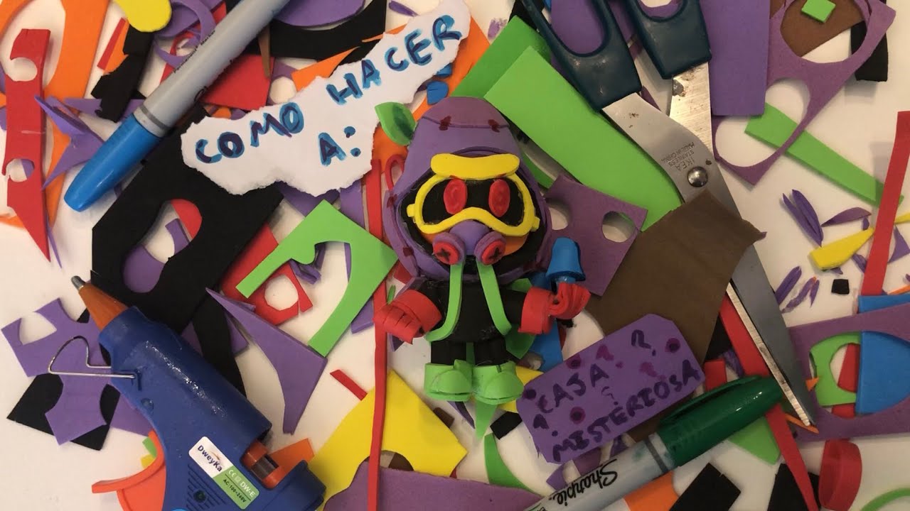 Cómo hacer a CORDELIUS de BRAWL STARS con goma eva