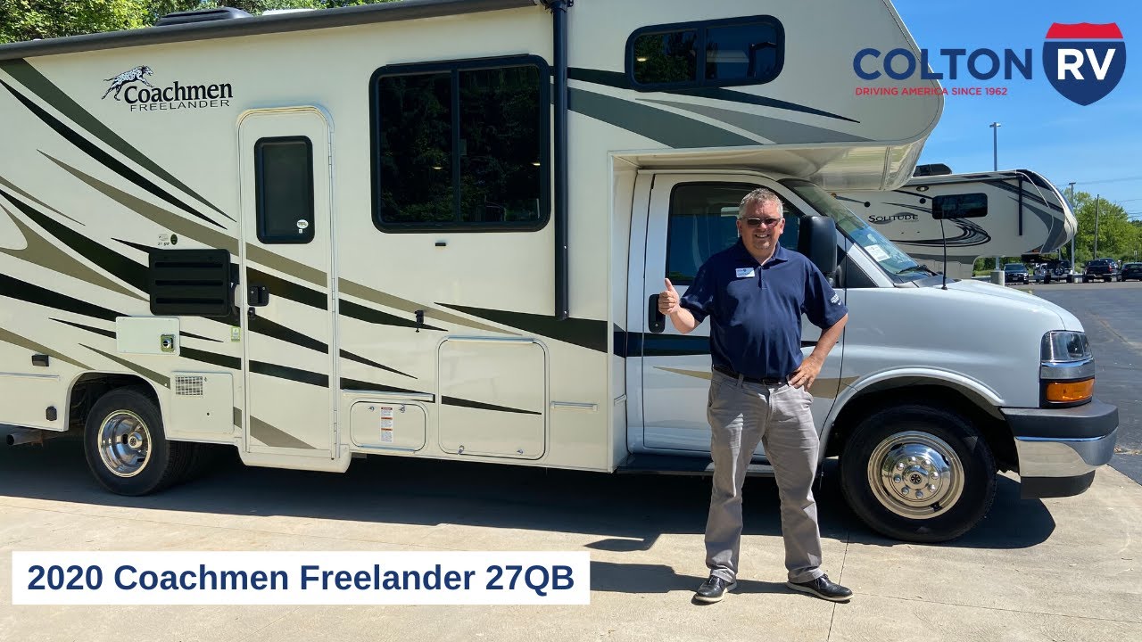 Видеообзор и тест-драйв автодома Coachmen Freelander 27QB класса C 2020 года