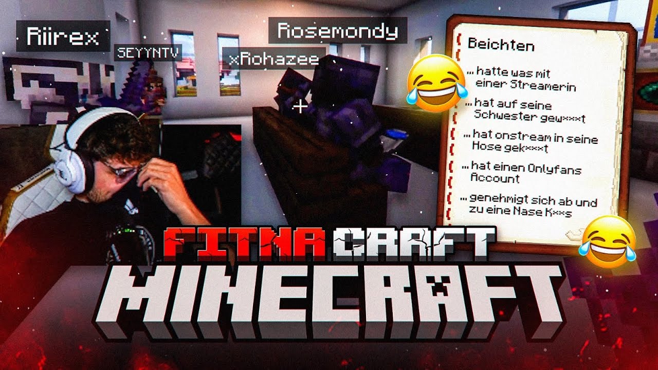 DAS SIND JA GOTTLOSE BEICHTEN VON EUCH!💀 FITNACRAFT MIT SIDNEY, ROHAT, ROSEMONDY, MCKY & CO.