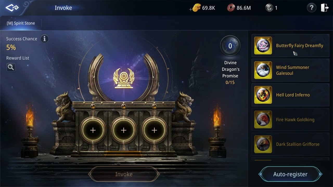 [Mir4 dreamscape legend] Invoke Mythic Spirit