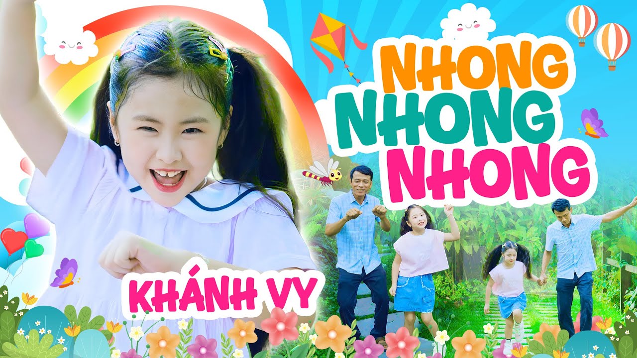 NHONG NHONG NHONG - BÉ KHÁNH VY | Nhong Nhong Nhong Ba Là Con Ngựa 🐴 Official Music Video