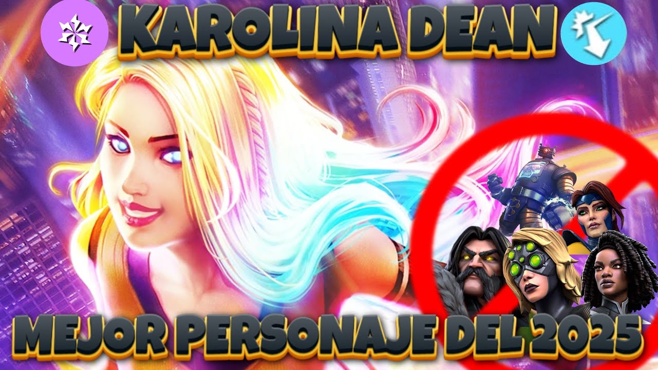 KAROLINA DEAN aniquila a los Mejores DEFENSORES ,COMO USARLA Y SACARLE SU MAXIMO POTENCIAL | MCOC