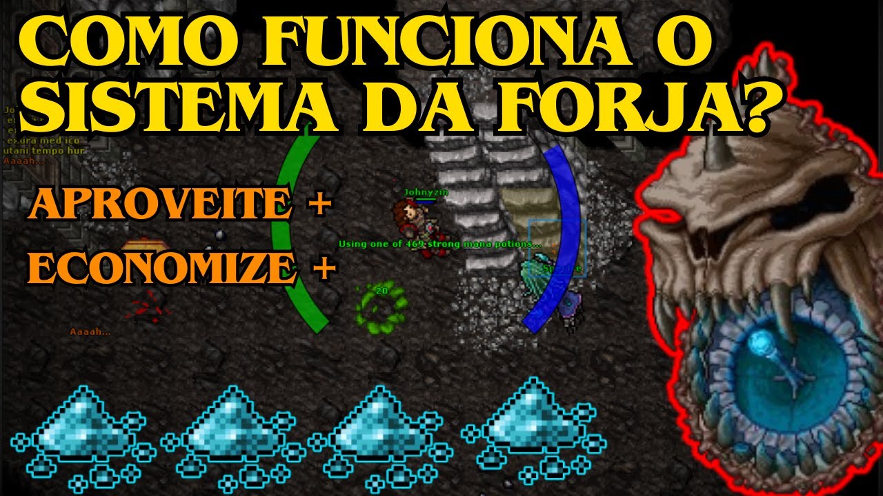 TIBIA - COMO FUNCIONA O SISTEMA DA FORJA NA PRÁTICA?