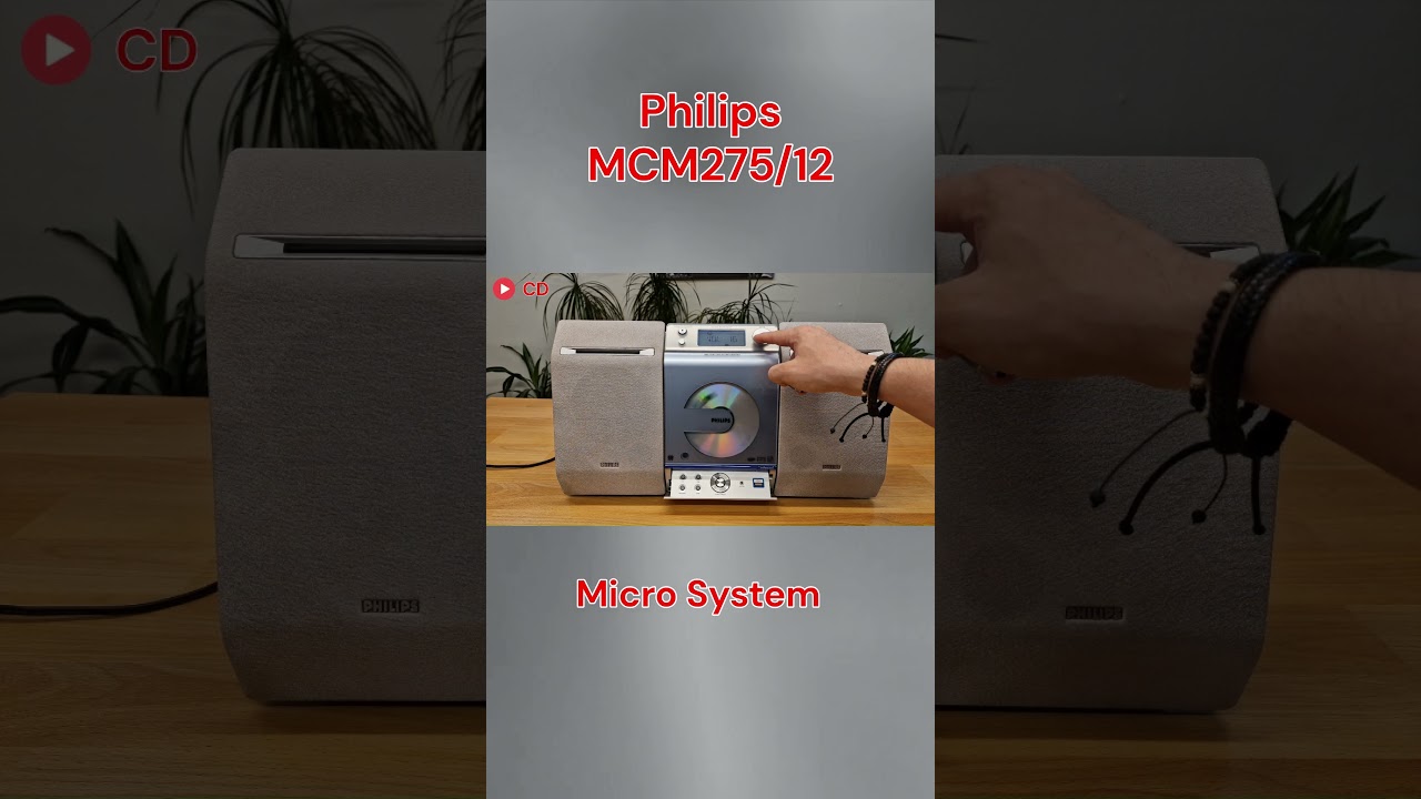Philips MCM275/12 Micro System #cdplayer #philips #music