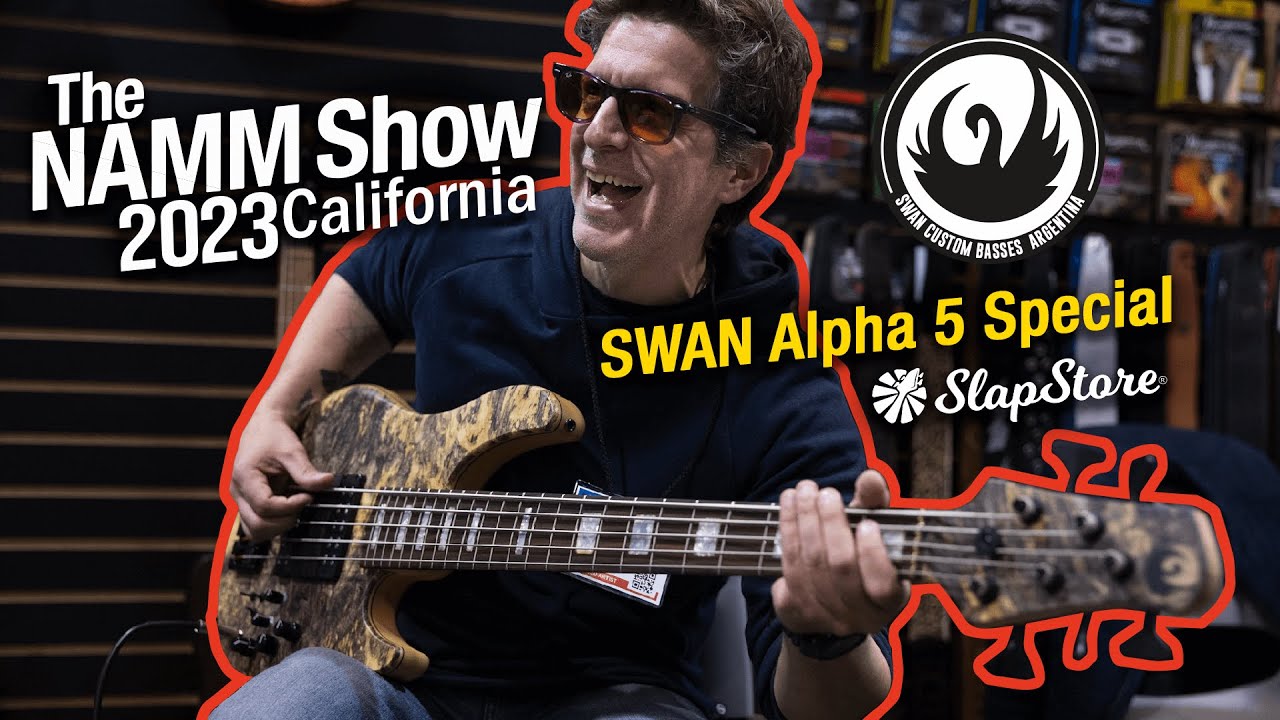 NAMM Show 2023: Swan Alpha 5 Special Buckeye Burl (ft. @gzzsarre )