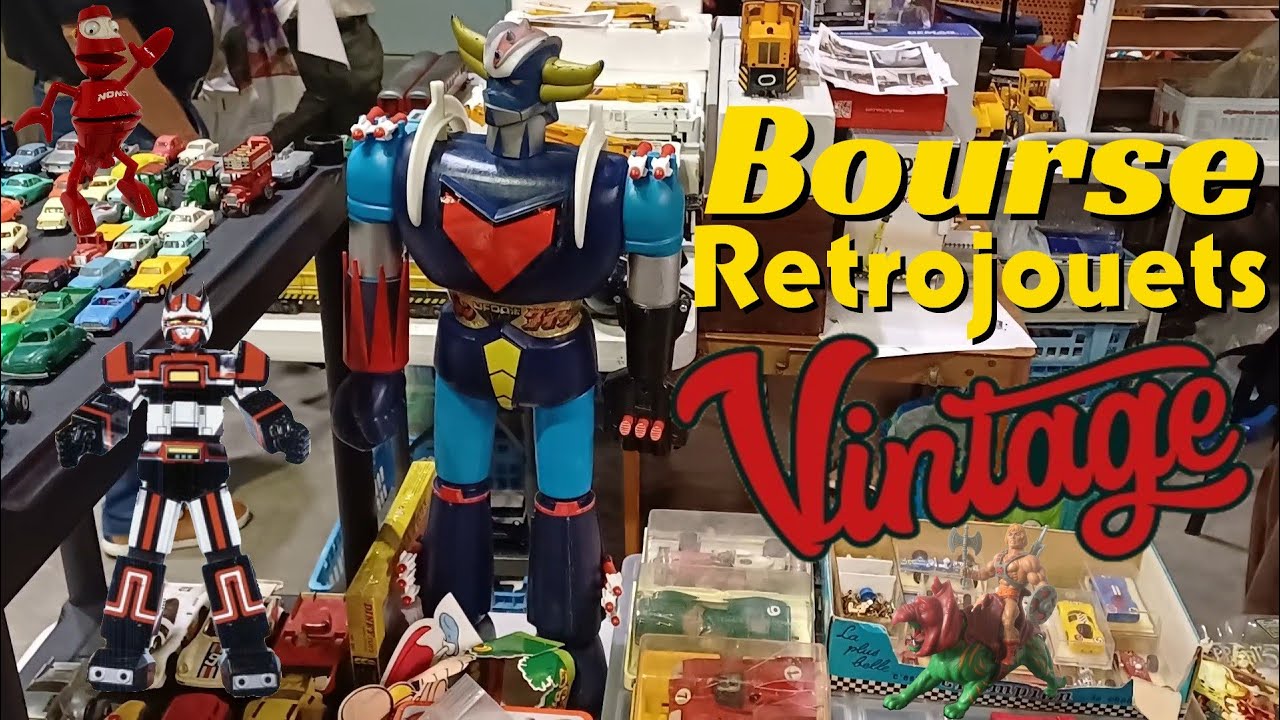 Vide Grenier Live des Dingueries en Bourse aux Jouets Vintage 😍 #toys #brocante #viral #videgrenier