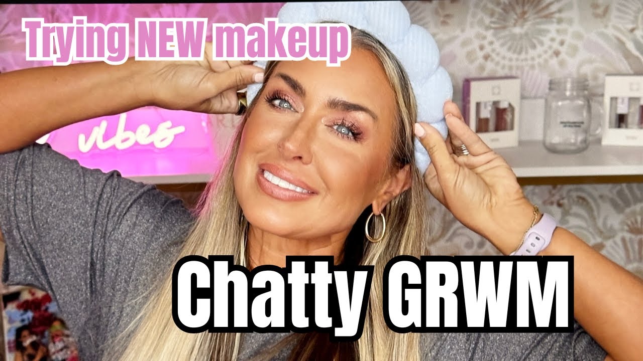 GRWM TESTING OUT NEW MAKEUP | CHATTY RANDOM MAKEUP TRY ON | HOTMESS MOMMA MD