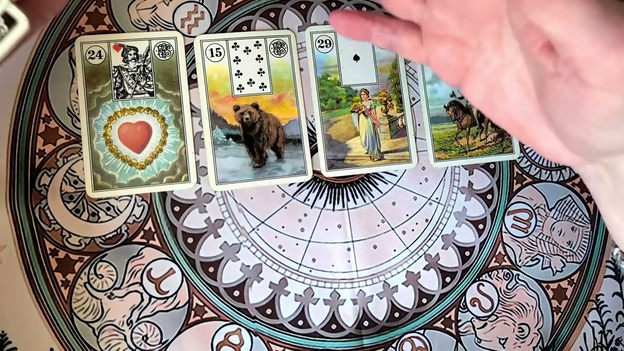 Lenormand - Valami jó közeledik! #jóslás #kártyajóslás #kártyavetés #lenormand #prediction