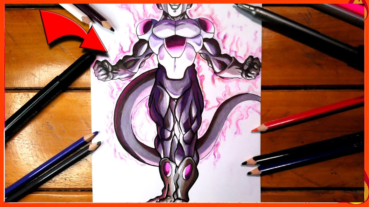 Como Dibujar A Freezer  negro
