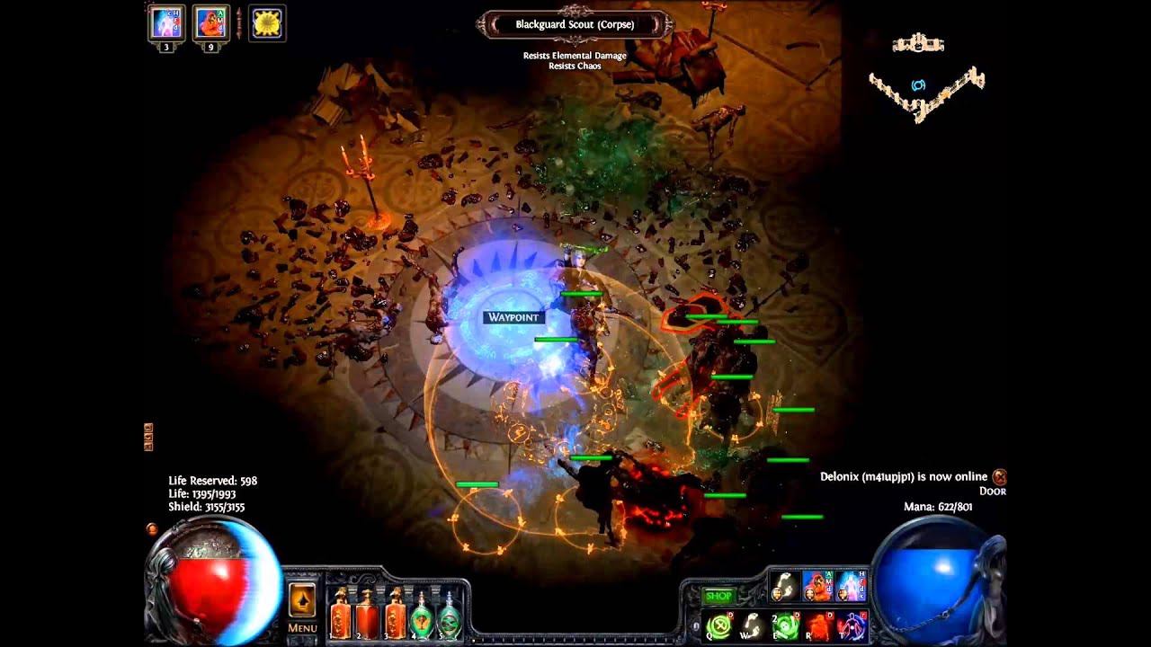 POE - How to raise spectre using Spell Echo