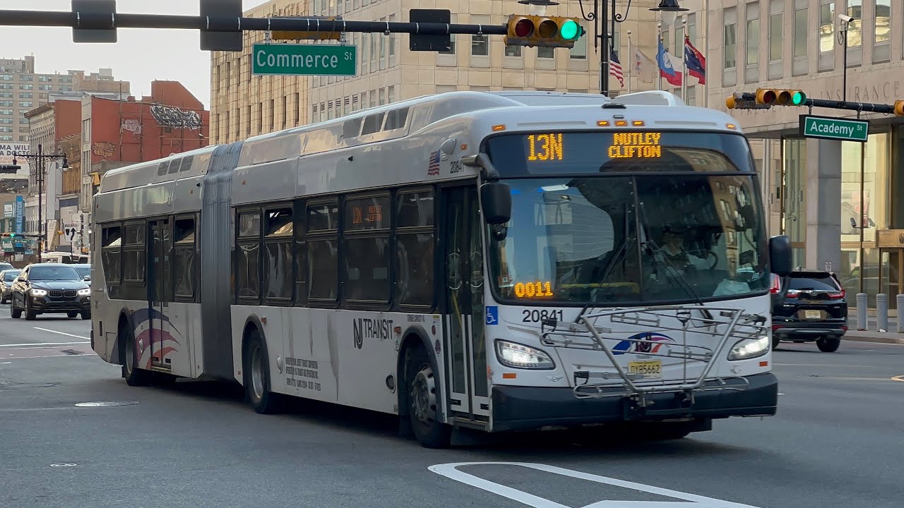 New Jersey Transit Bus Compilation in Newark New Jersey #7