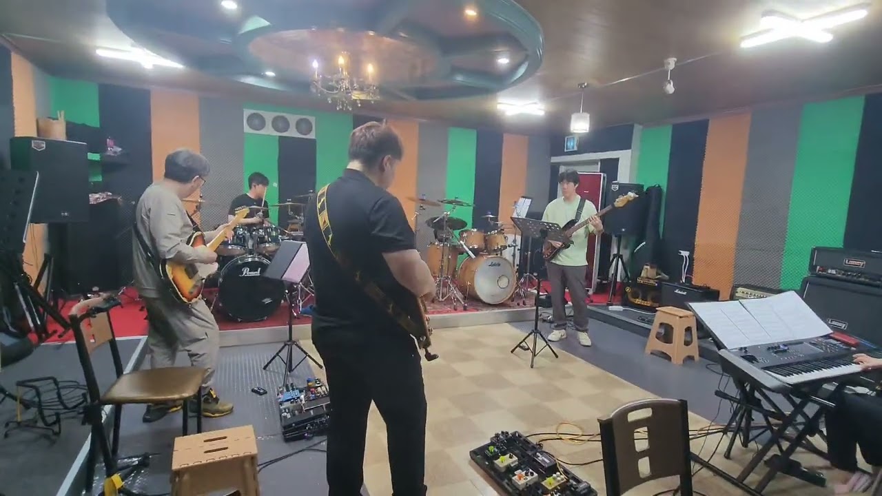 직장인 밴드 합주영상 (어쩌다 마주친 그대)송골매
