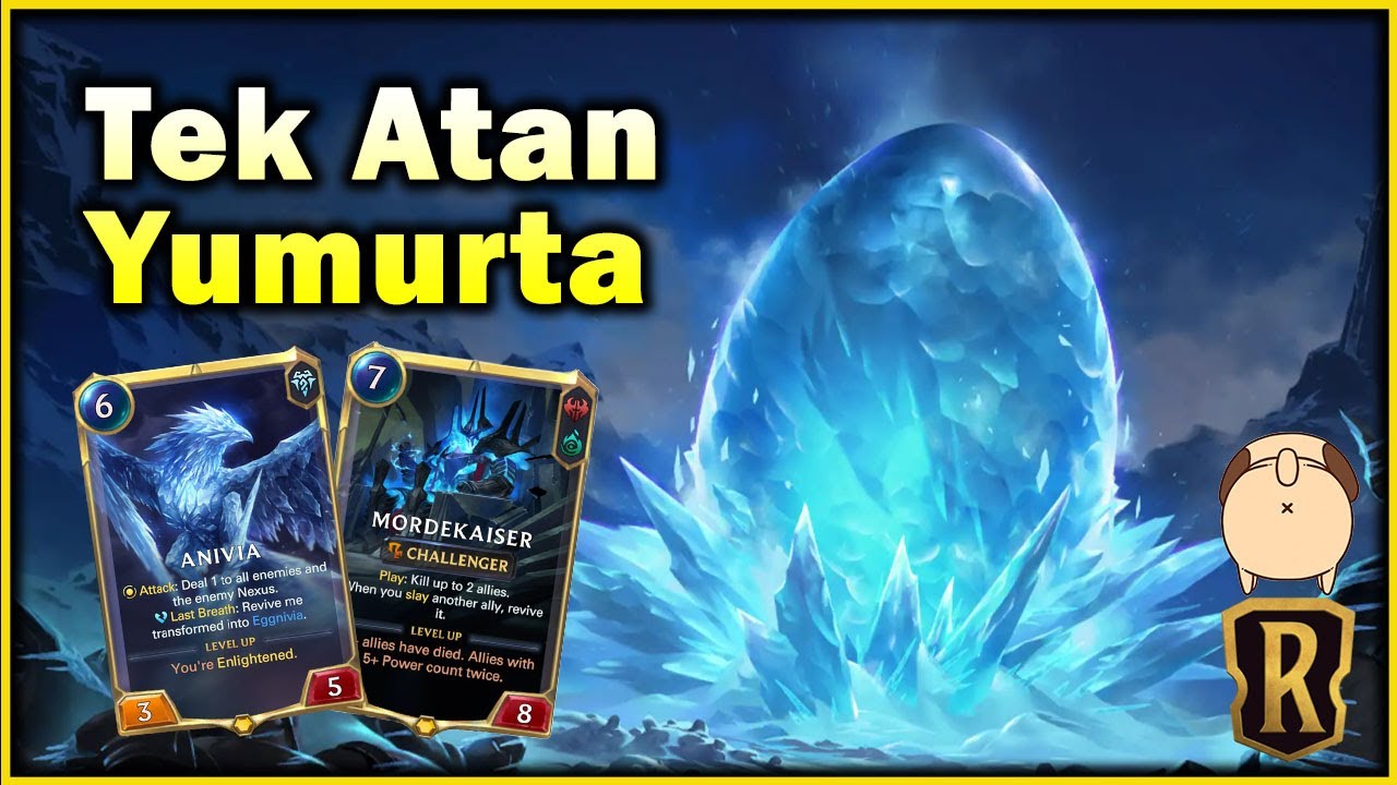 Guş!!  Anivia ve Mordekaiser | Legends Of Runeterra (LoR)(Ebedi)