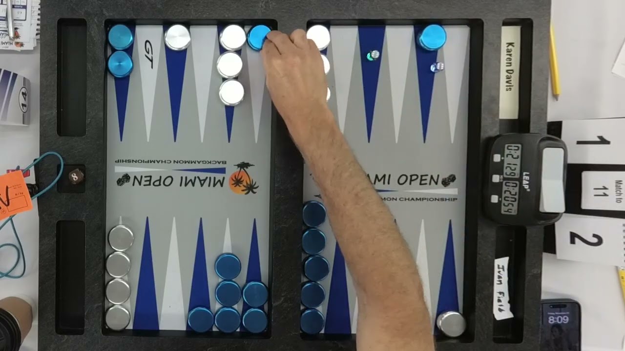 2025 Miami Open Karen Davis vs Ivan Field Rd3 11pts