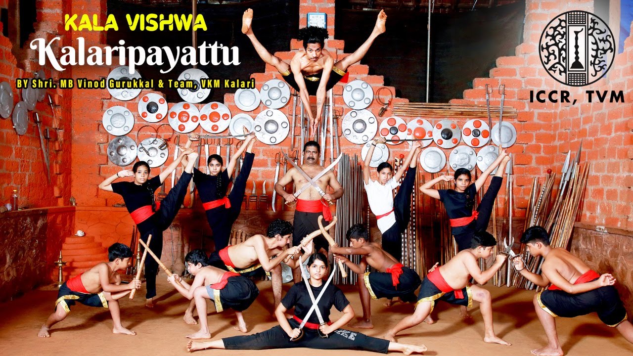 Kalaripayattu | ICCR TVM | Kala Vishwa | VKM Kalari | Shri Vinod Gurukkal & Team