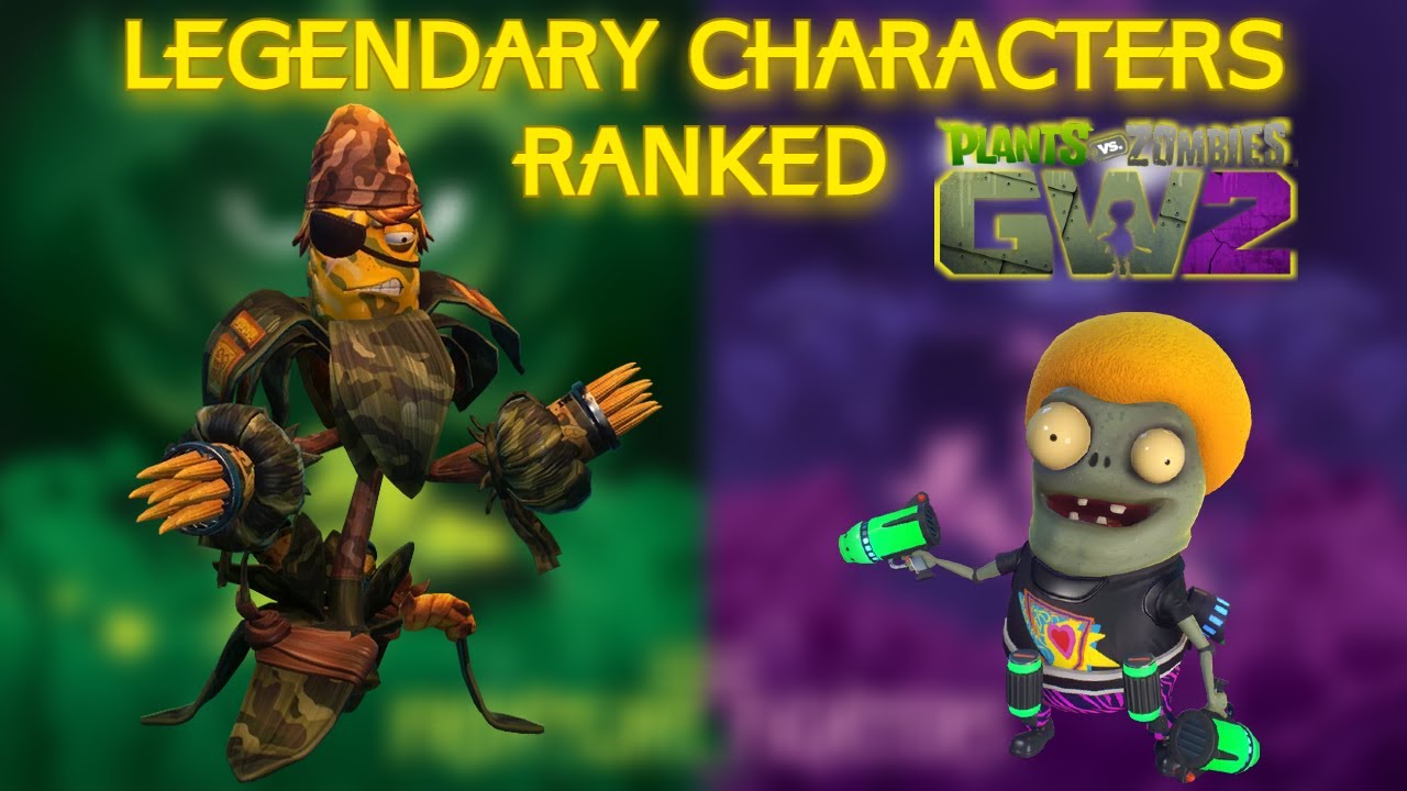 Ranking Every Legendary Character From WORST To BEST | Garden Warfare 2