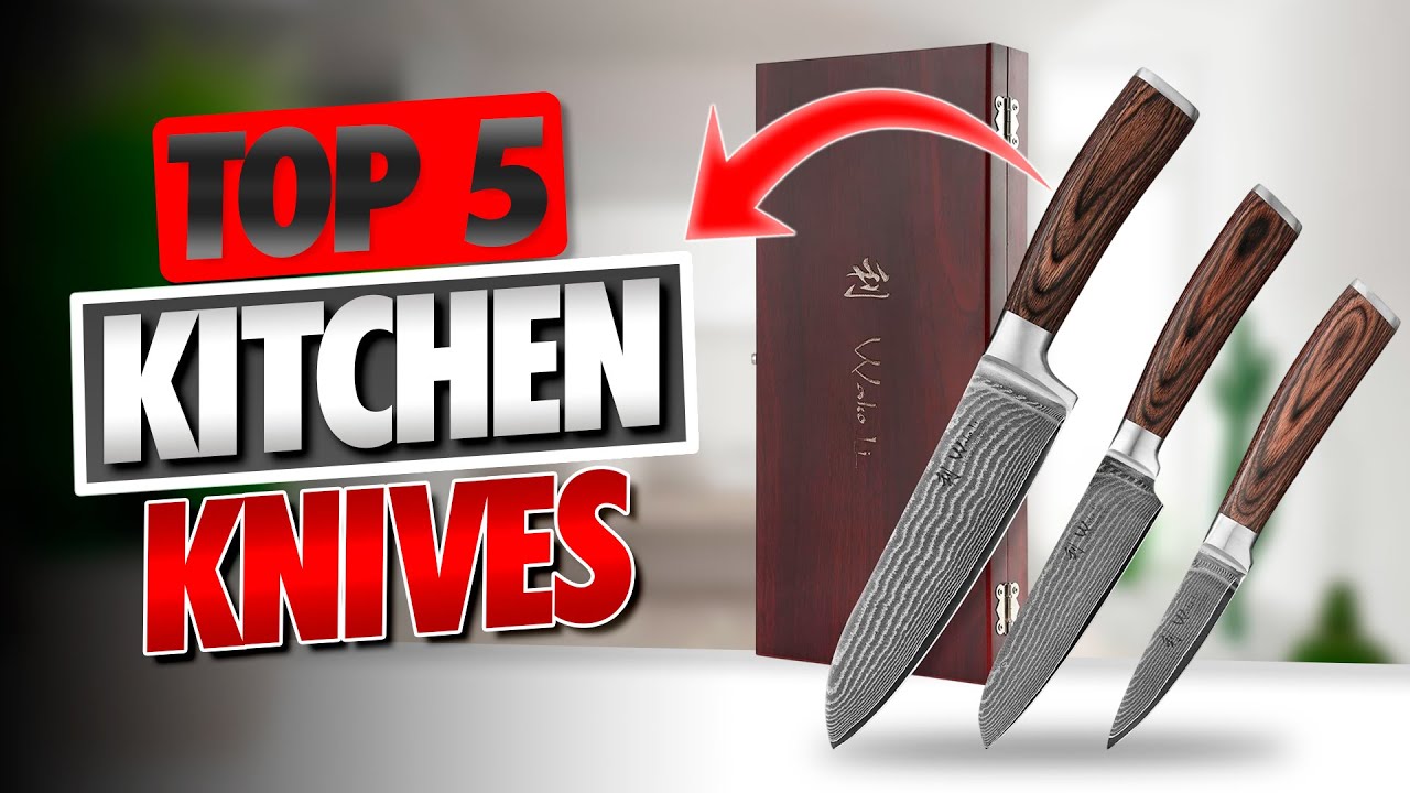 🔥 Топ-5 лучших бюджетных кухонных ножей на Amazon [2025] ✅ [Дешевые] Для шеф-поваров / домашних к...