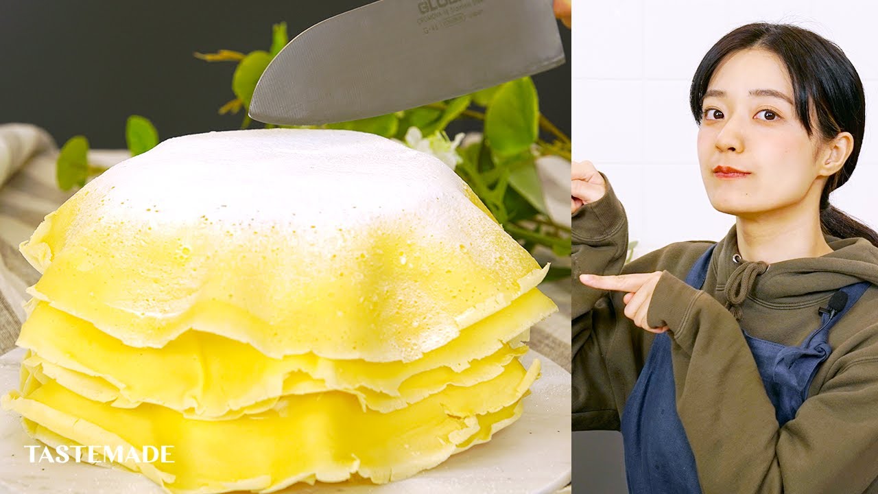 【最強萌え断？】フルーツミルクレープの作り方【きゅうりめし】
