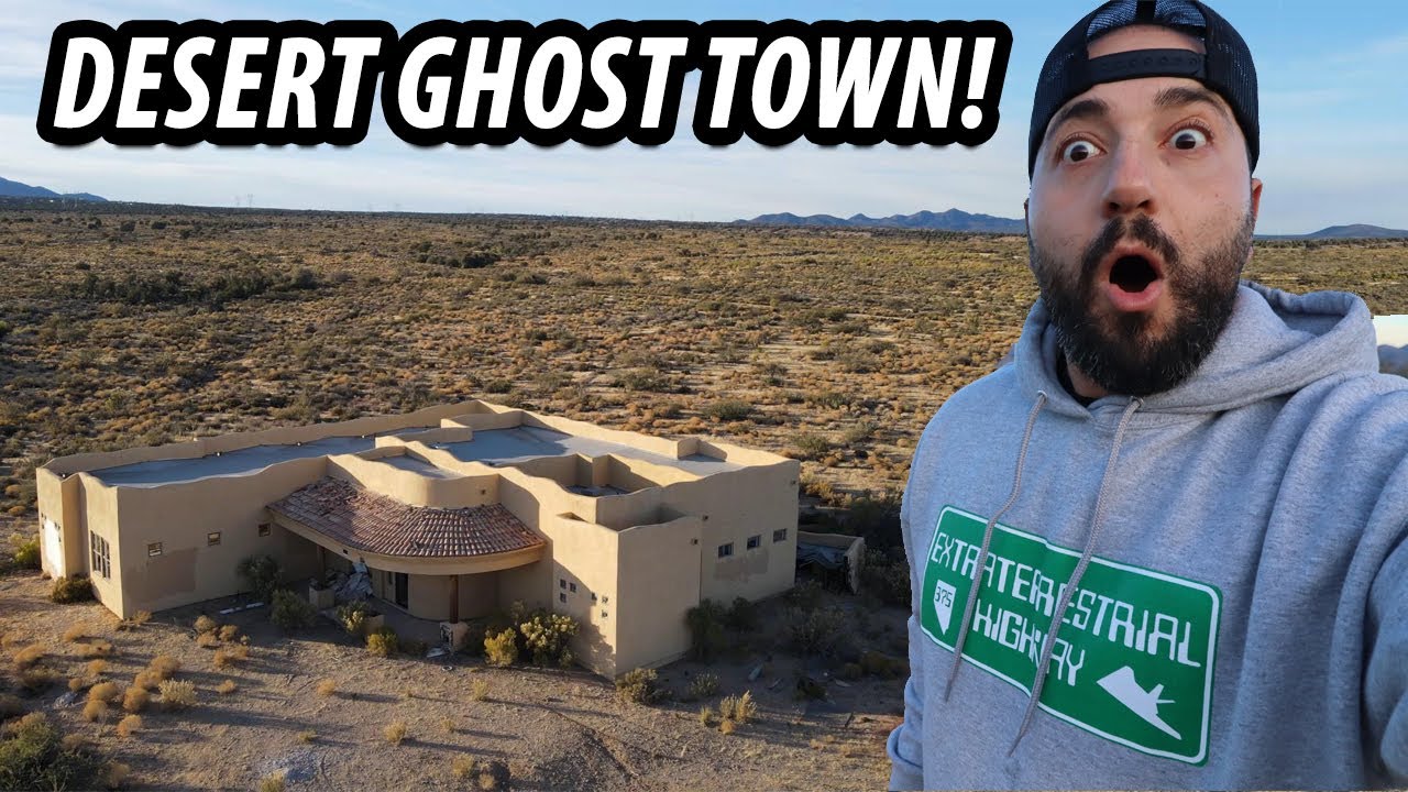 FOUND SOMETHING TERRIBLE EXPLORING A GHOST TOWN IN THE DESERT