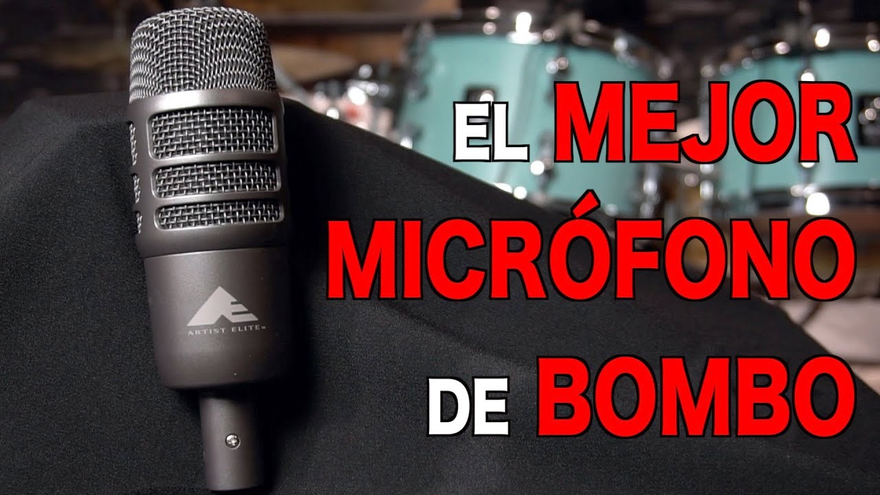 el MEJOR MICR&Oacute;FONO de BOMBO 🎙 Audio-Technica AE 2500