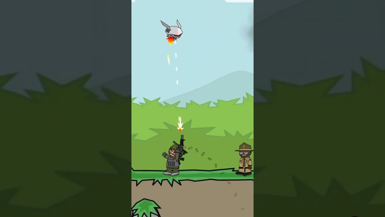 Mini Militia Noob To Pro Story #shorts #short