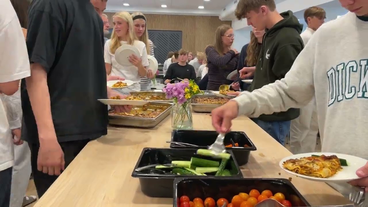 F&oslash;rste skoledag  Staby Efterskole &Aring;rgang 2023