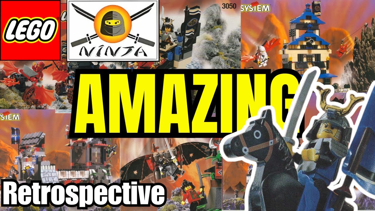 LEGO NINJA (1998) Retrospective - The Ninja theme before Ninjago