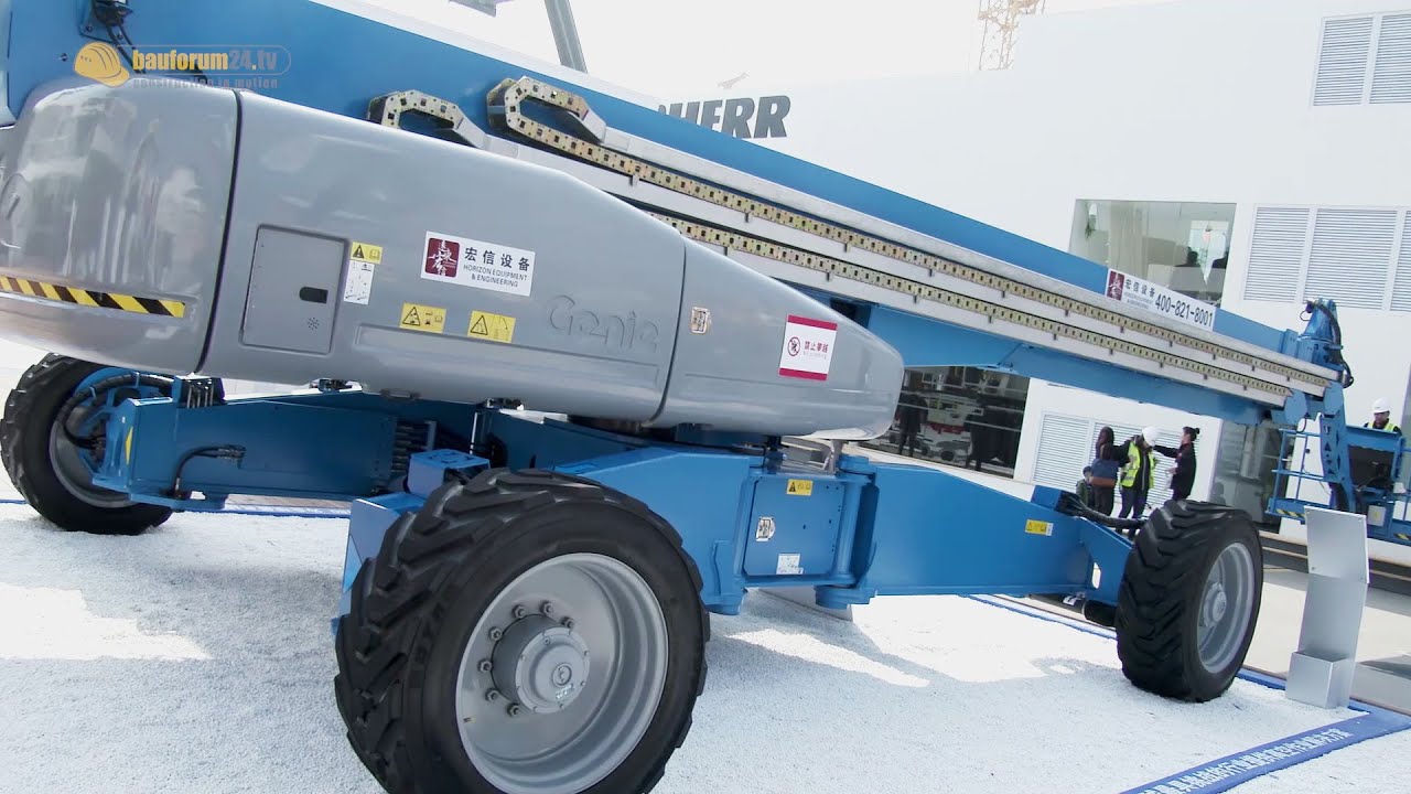 Terex Genie SX-180 Telescopic Boom Lift - Walkaround Bauma China