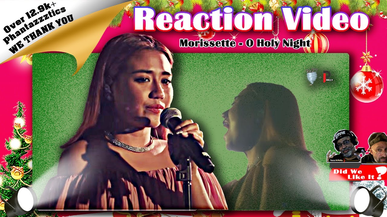 🎶🎄American Reacts To: Morissette | O Holy Night (Favor Church)🎄🎶#reaction #Morissette​