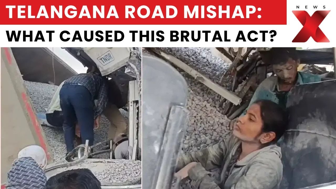 Telangana Road Accident: Four College Students Killed in High-Speed Crash in Telangana | NewsX