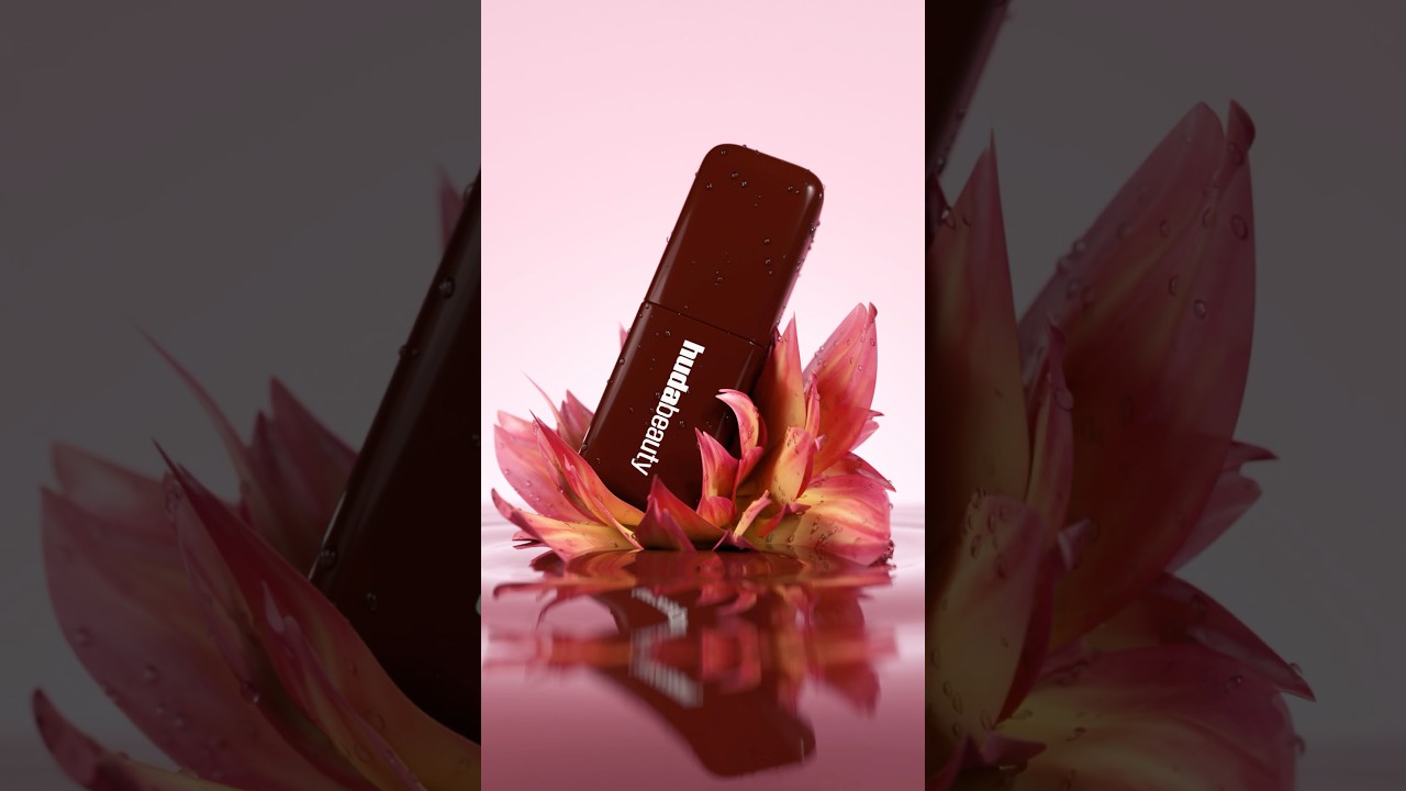 Creating 3D Visuals for a beauty brand ✨ #blender