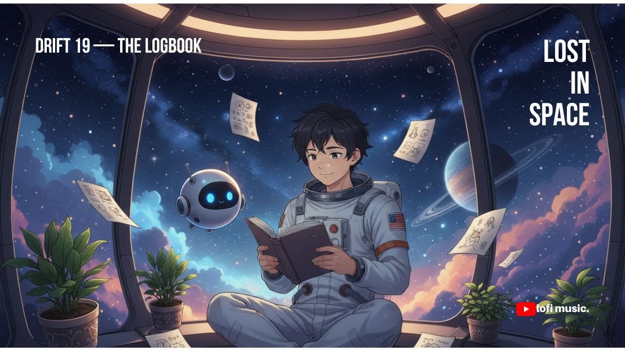 The Logbook 📘🌌 | Space Lofi for Focus, Study & Calm (drift 19)