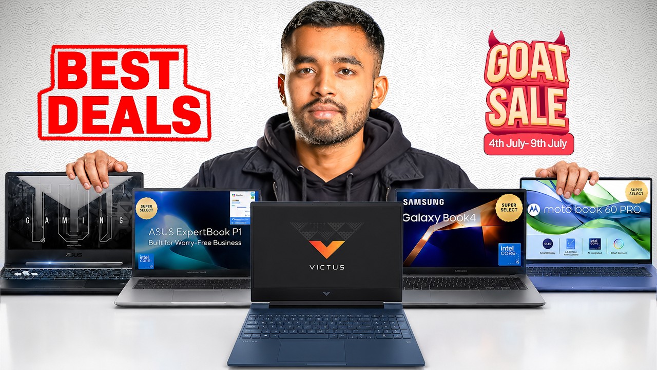Best Laptop Deals - Flipkart GOAT Sale 2026 | Best Laptop under 40000 -50000 - 60000 - 70000 -1 Lakh