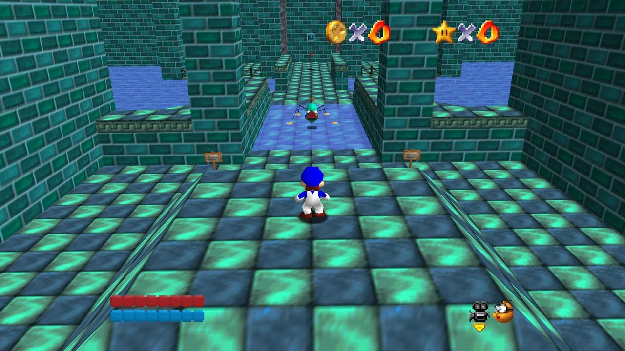 Escape from Water Temple by SilentGray - Mario Builder 64