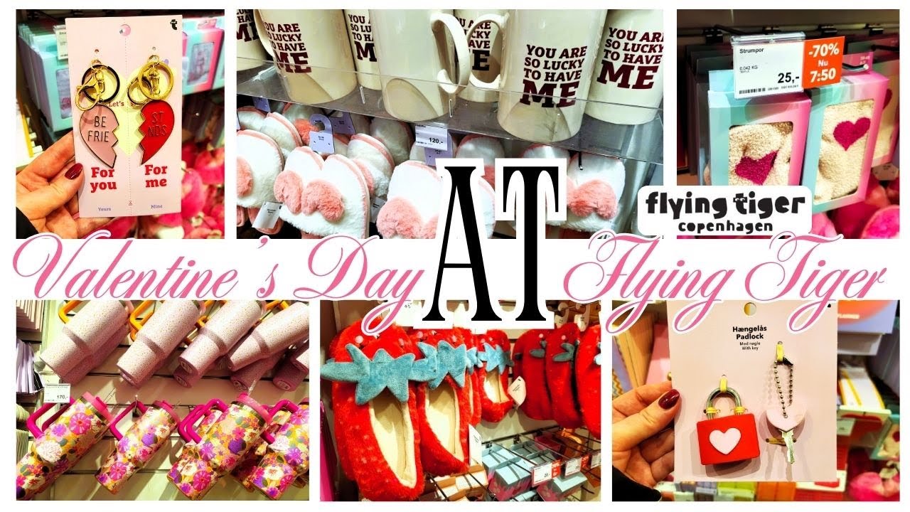 Valentine's Day Gift Ideas & Everyday Finds at Flying Tiger | Göteborg Avenyn Store Tour #shopping