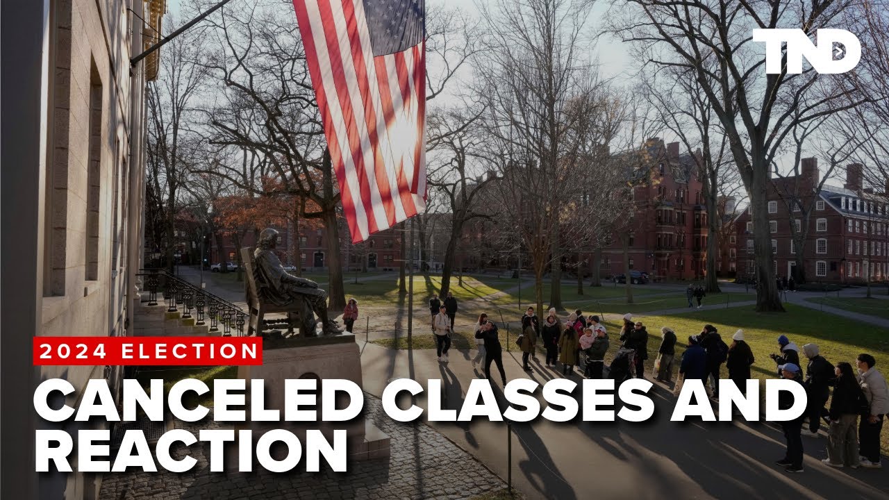 Harvard professors cancel classes to let students 'recover' from Election Day as emotions grow