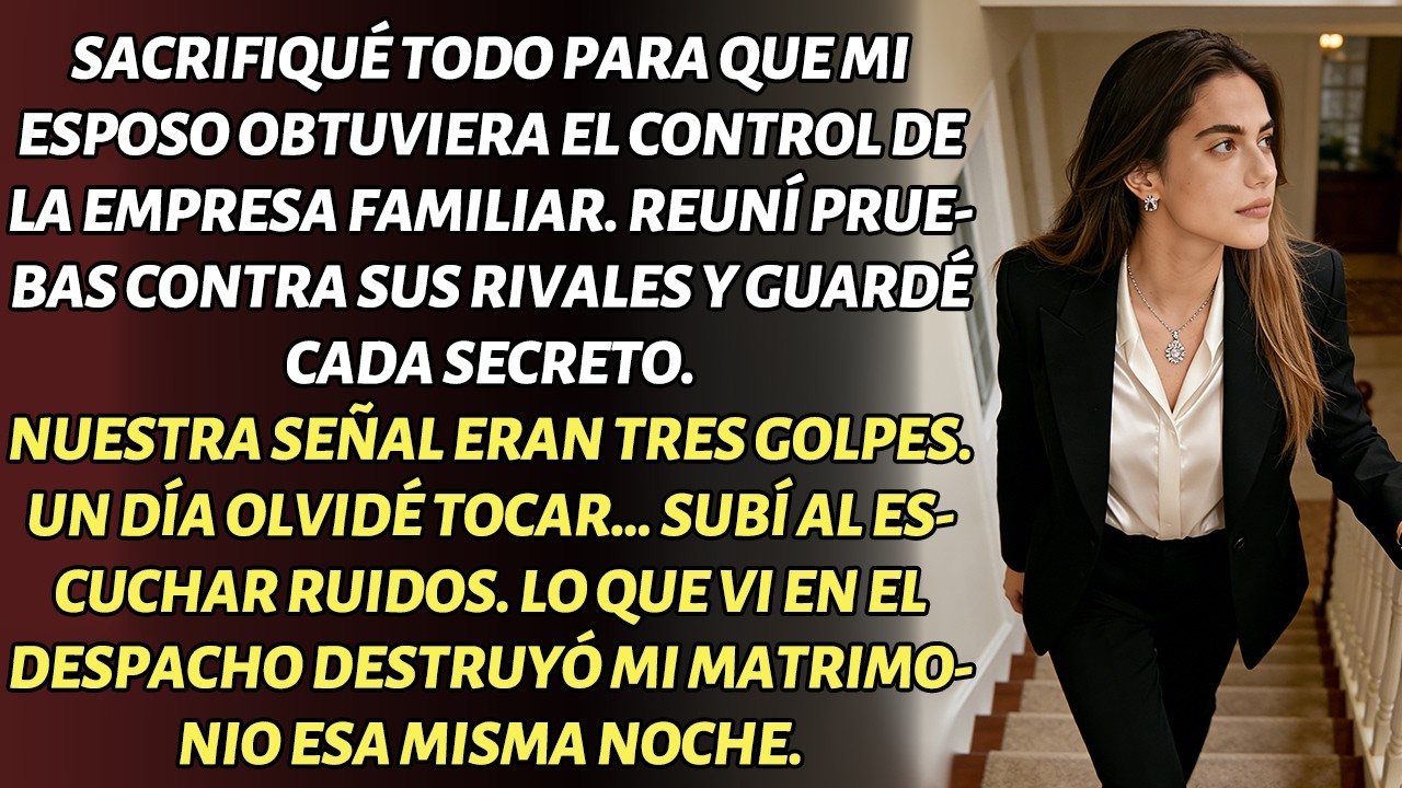 SACRIFIQUÉ TODO POR SU PODER. OLVIDÉ LA SEÑAL… Y LO VI TRAICIONARME.