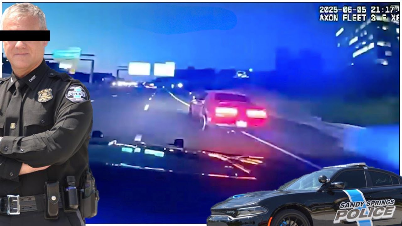 Sandy Springs Police NOT F***ING AROUND w/ STOLEN Challenger Scatpack 392 in Police Chase!