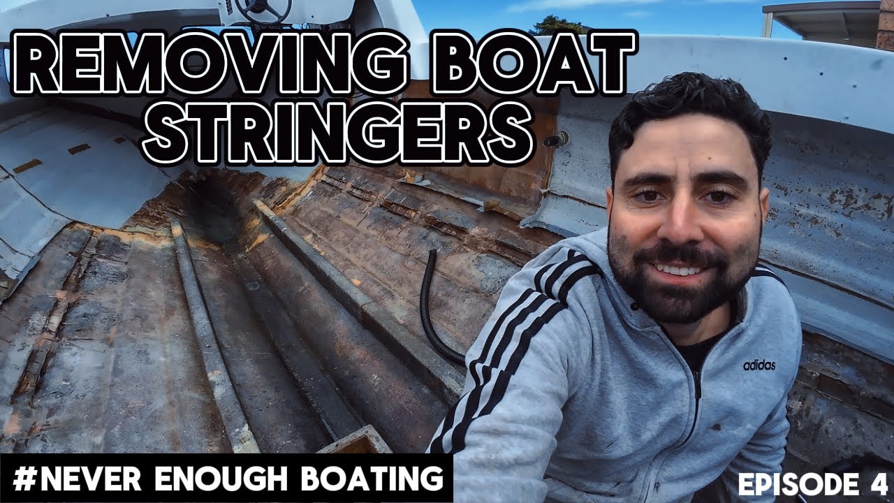 How to remove boat stringers