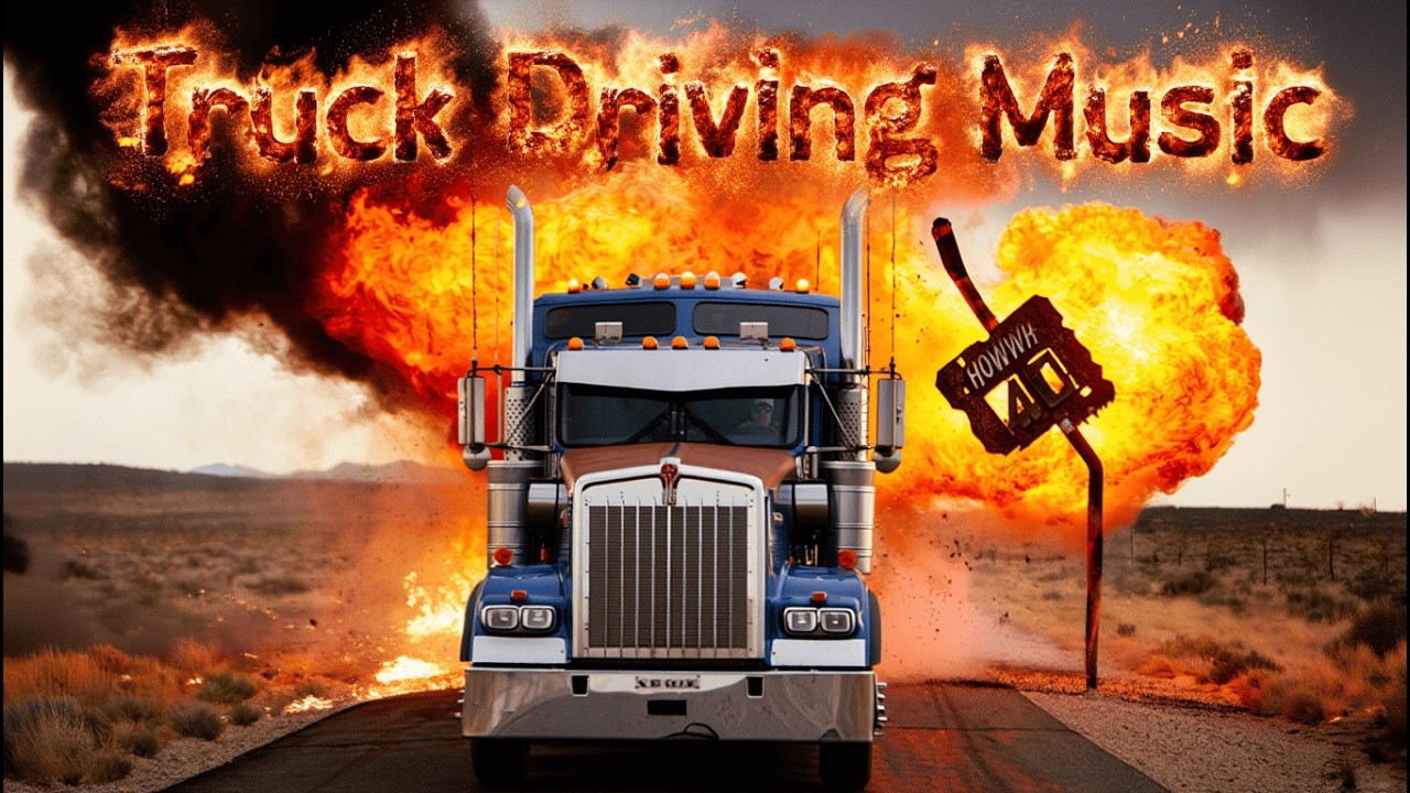 Texas to Arizona Truck Driving Music Compilation – Rock Country for Long Haul