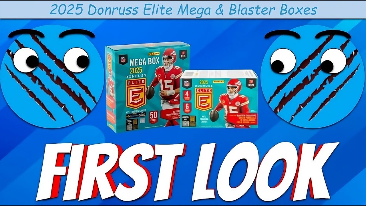 *FIRST LOOK* 2025 Donruss Elite Mega & Blaster Boxes