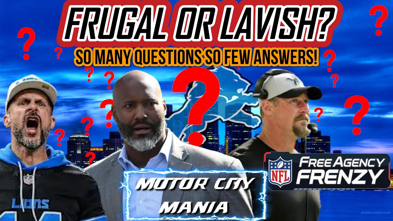 Detroit Lions FREE AGENCY Strategy Will SHOCK Fans!