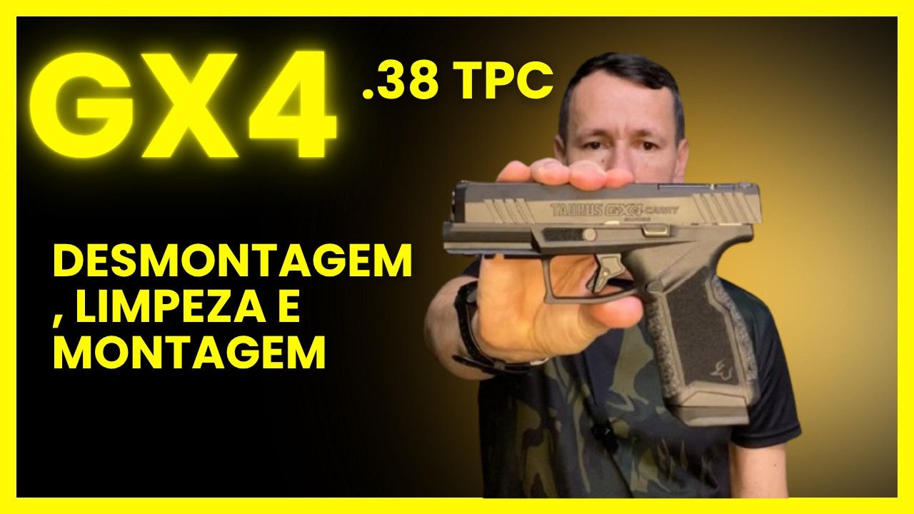 GX4 38TPC: Desmontagem, Limpeza e Montagem em 1º Escalão – Passo a Passo