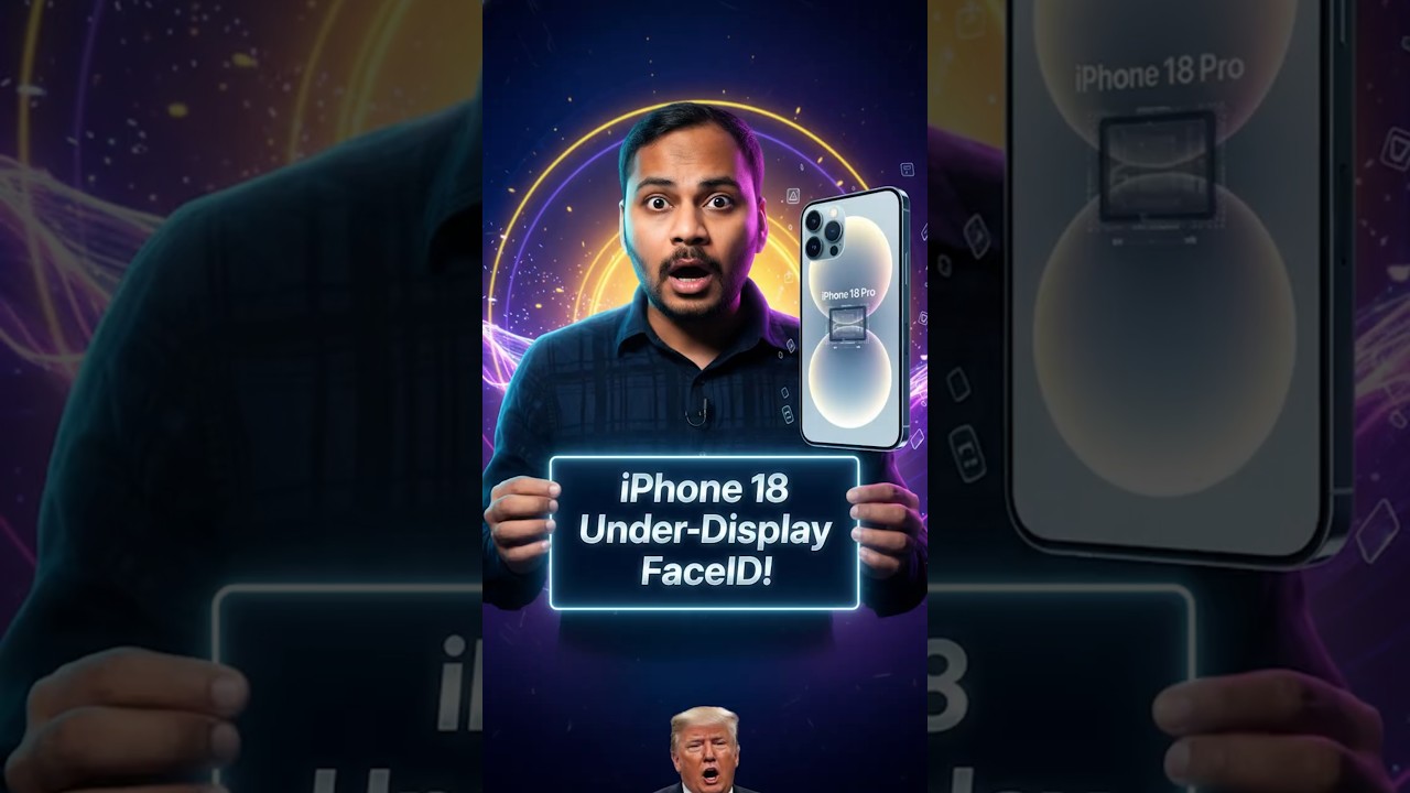 iPhone 18 Under-Display Face ID Reveal 😱
