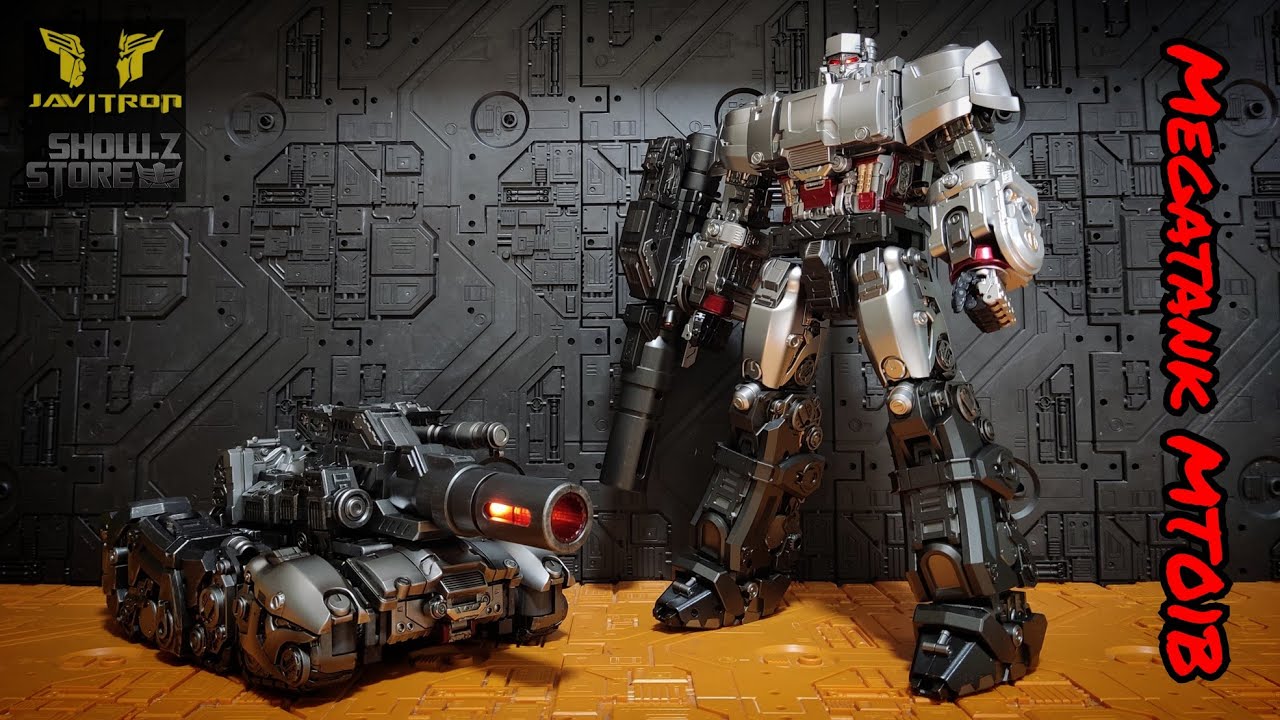 Review Transformers Megatank MT01B Monocrat Megatron Original Version Masterpiece Javitron Show.z st