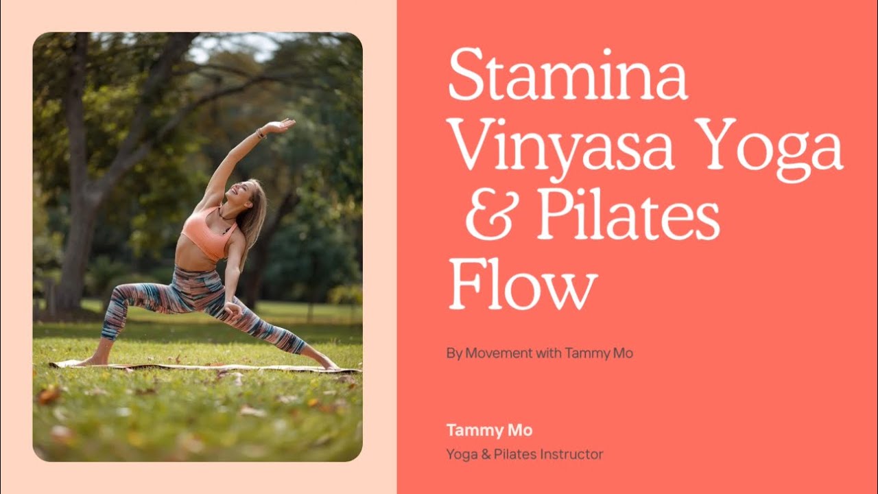 10 Minutes Stamina Vinyasa Yoga + Pilates Flow