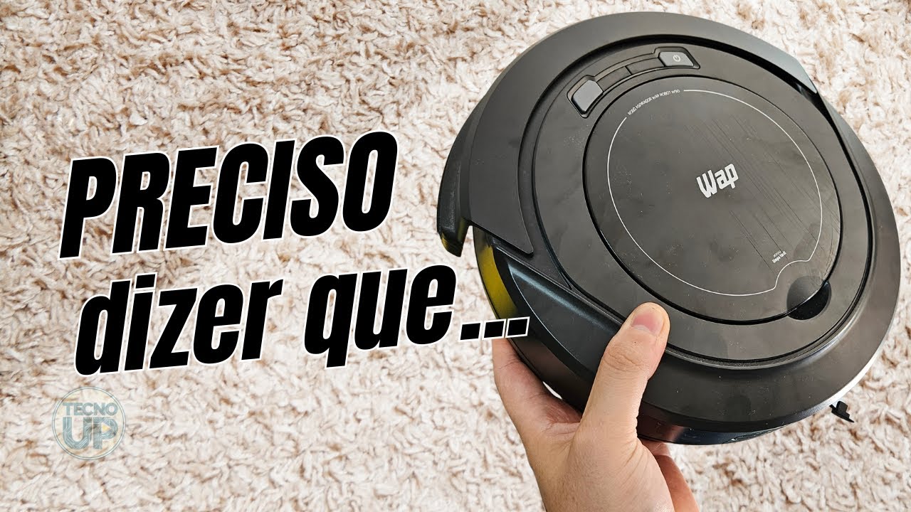 Todo mundo tá comprando, mas será que esse robô aspirador vale a pena? WAP ROBOT W90